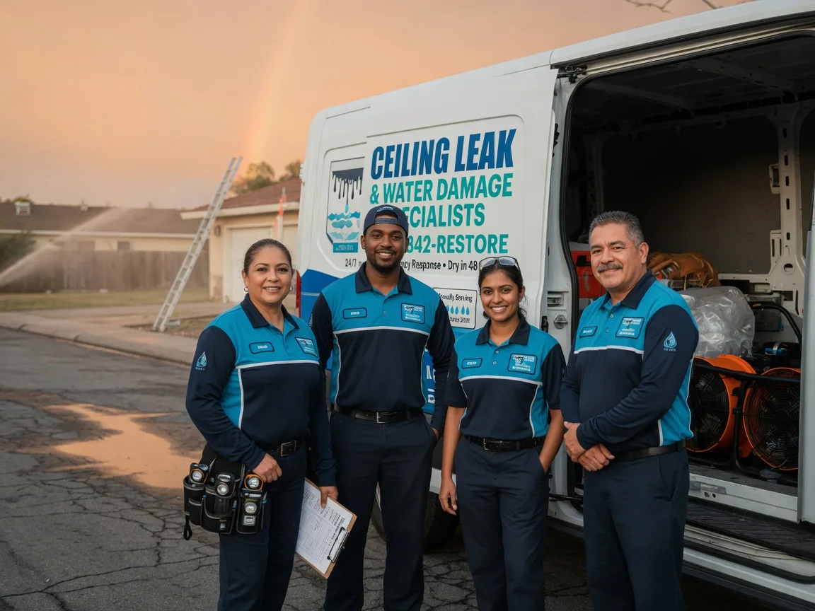 Ceiling Leak Cleanup company in Stetsonville, WI