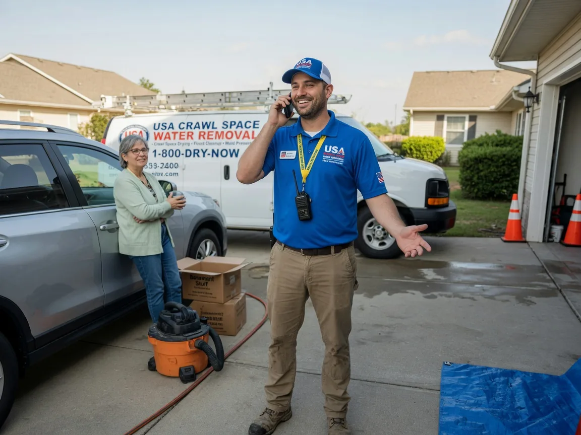 Crawl Space Water Removal Stetsonville, WI FAQs